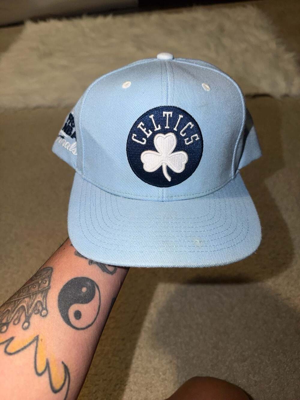 Mitchell & Ness Boston Celtics 1986 NBA Finals Pastel Snapback Hat